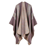 Sciarpa da donna in cashmere con ampi spacchi