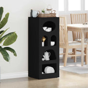 Credenza-Buffet-Armadio da cucina Nero 40 x 35 x 100,5 cm Legno multistrato