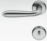 Maniglia in acciaio inox satinato 10 cm - Design moderno - Incluso materiale di fissaggio