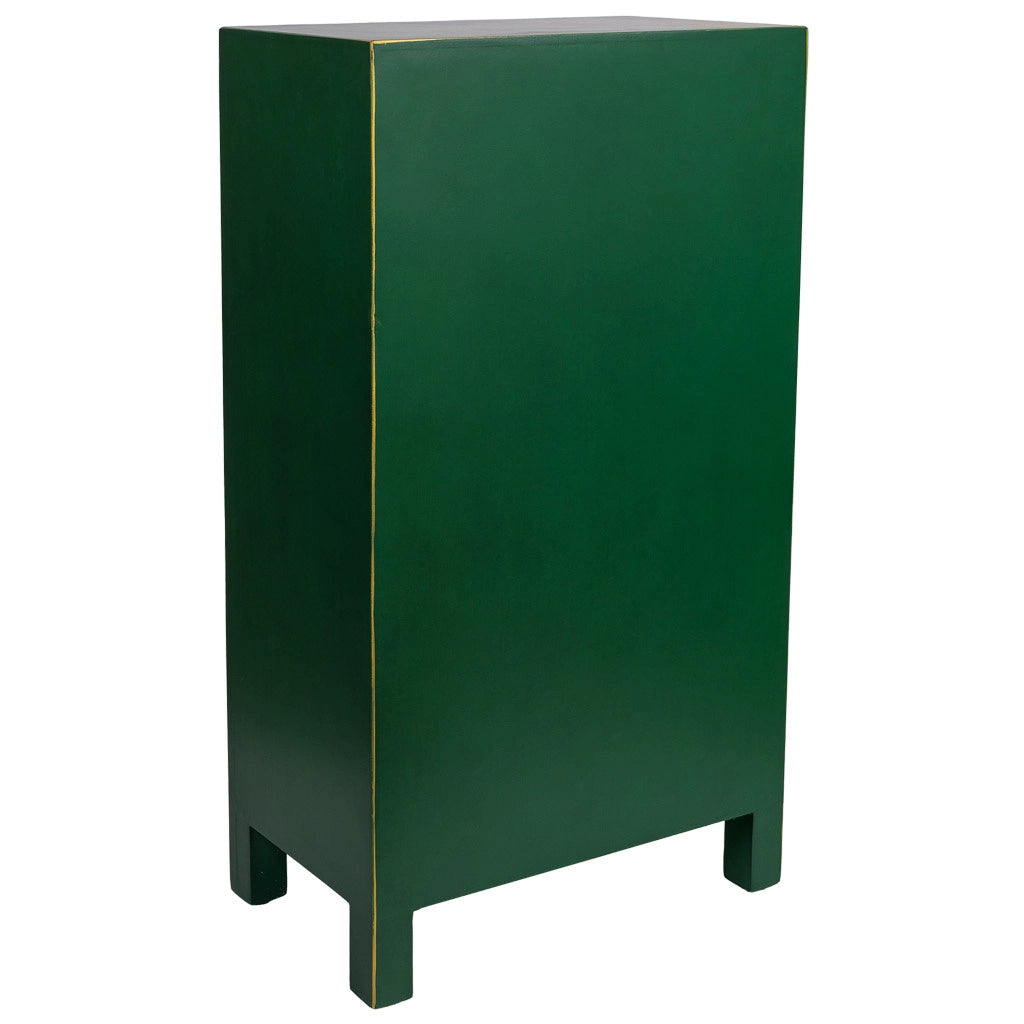 Mobile da ingresso in legno con 2 cassetti e 2 porte 45x26x81