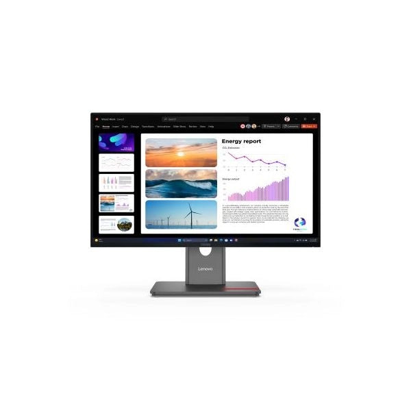 Ts thinkvision p24q-40 23.8qhd ips/qhd/hdmi,dp,us - 64B2GAT1EU