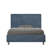 Letto 1 Piazza e Mezzo 120x210 cm con Rete Agueda Blu