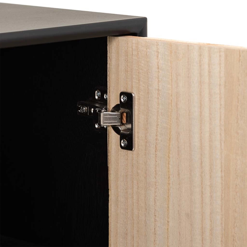 Credenza in legno marrone 120x38x78h cm