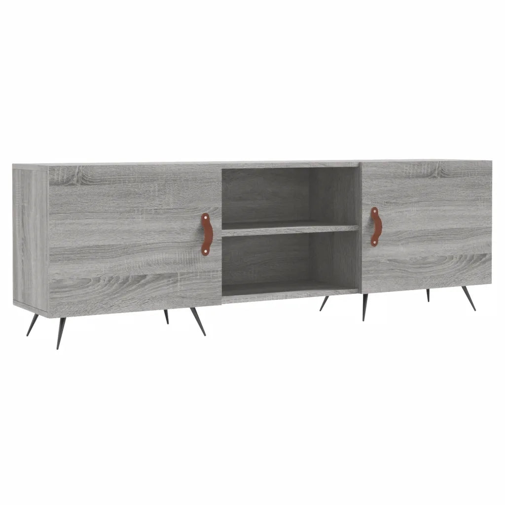 vidaXL Mobile Porta TV Grigio Sonoma 150x30x50 cm in Legno Multistrato