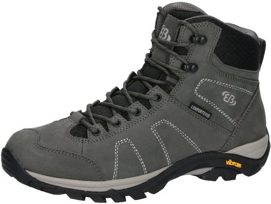 Stivali da Trekking Unisex Mount Stevens, Grigio/Nero, 43 EU