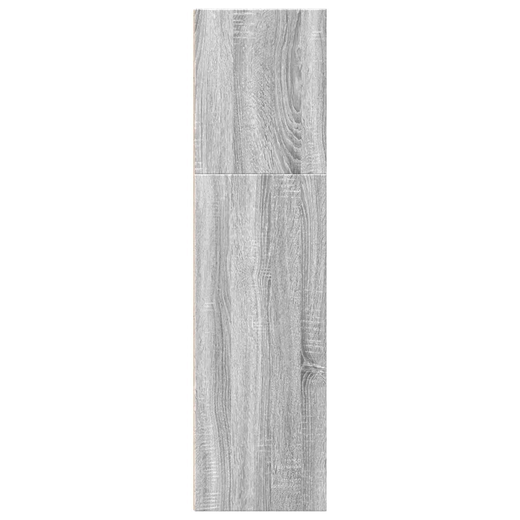 vidaXL Libreria Grigio Sonoma 40x30x114 cm in Legno Multistrato