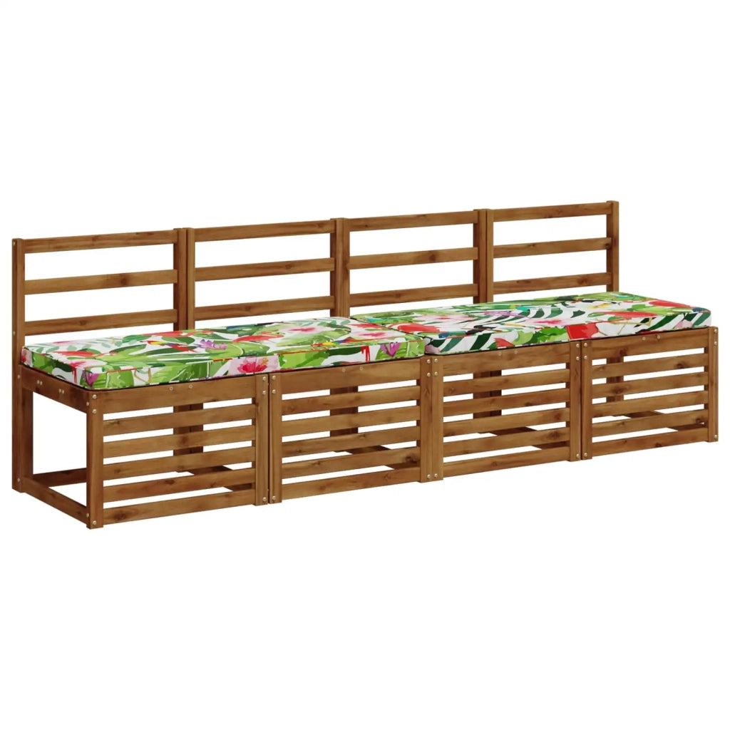 Cuscini per Panchina a 2 Pezzi VUGHT 2 pz 100% Poliestere 951901