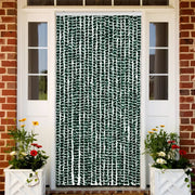 Zanzariera Verde e Bianco 90x220 cm Ciniglia cod mxl 57239