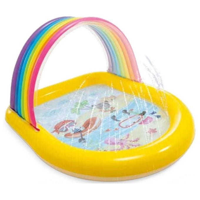 Intex  Piscina Baby Arcobaleno Cm 147X130X86, I,4