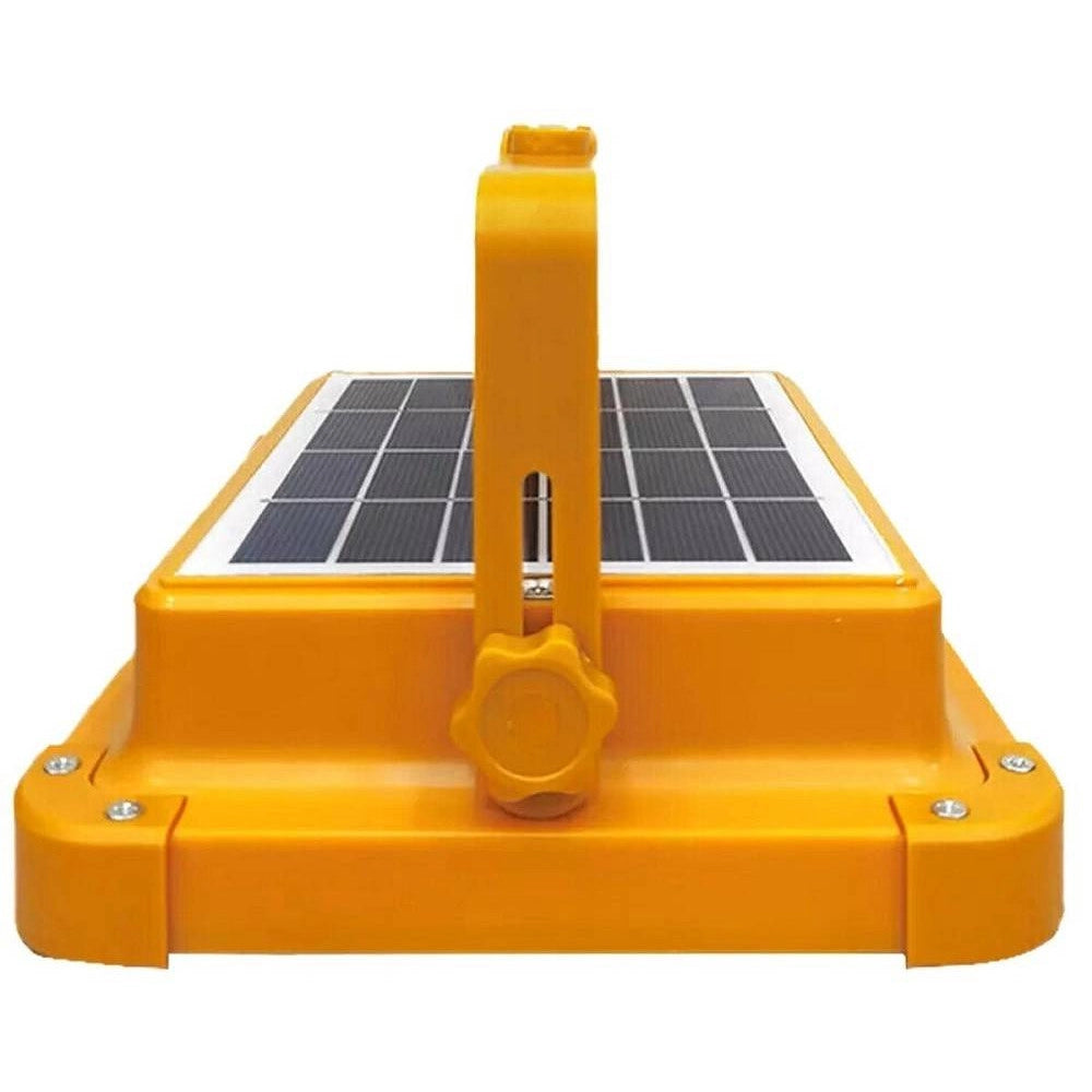 Trade Shop - Luce Faro 120 W Emergenza Portatile Ricaricabile Pannello Solare Power Bank Usb -