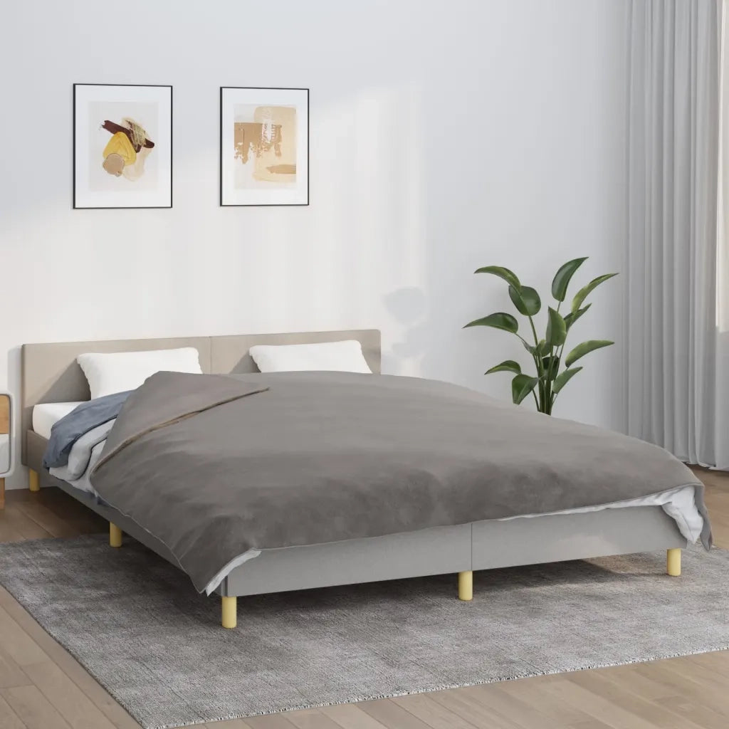 Coperta Ponderata con Copertura Grigia 200x230 cm 13 kg Tessutocod mxl 93467
