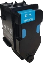 ORIGINAL Konica Minolta toner ciano AAJW452 TNP-80C ~9000 Seiten