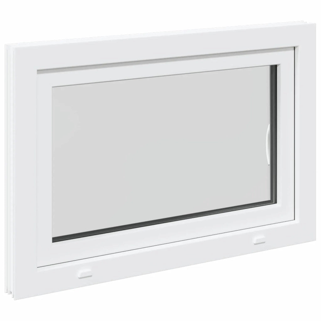 Finestra per Soffitta RISOR 90 x 50 cm PVC e Vetro Bianco CFW4959758