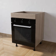 Mobile Base forno il legno L 60 x H 72 x P 55,5 cm in kit colore Olmo