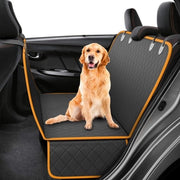 Asciugamano per cani per sedile posteriore, copertura per cani per auto, impermeabile, antiscivolo, cintura di sicurezza, per auto