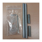 R ACCESSORI MONTAGGIO X MANIGLIONE INOX SATINATO ART.KD30 MM.300- 1,0 confezione