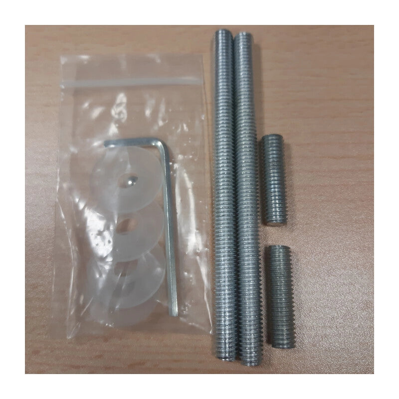 R ACCESSORI MONTAGGIO X MANIGLIONE INOX SATINATO ART.KD30 MM.300- 1,0 confezione