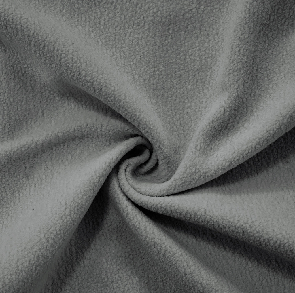 Divano modulare con ottomani mobili in chenille grigio