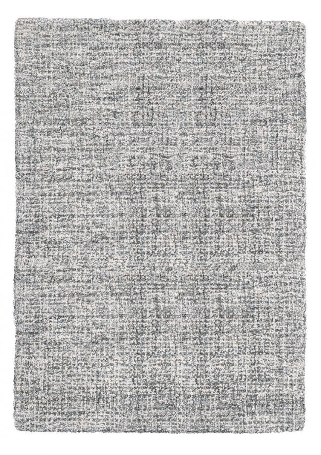 Tappeto 160x230 cm Hansi in Tessuto Beige-Grigio-Azzur