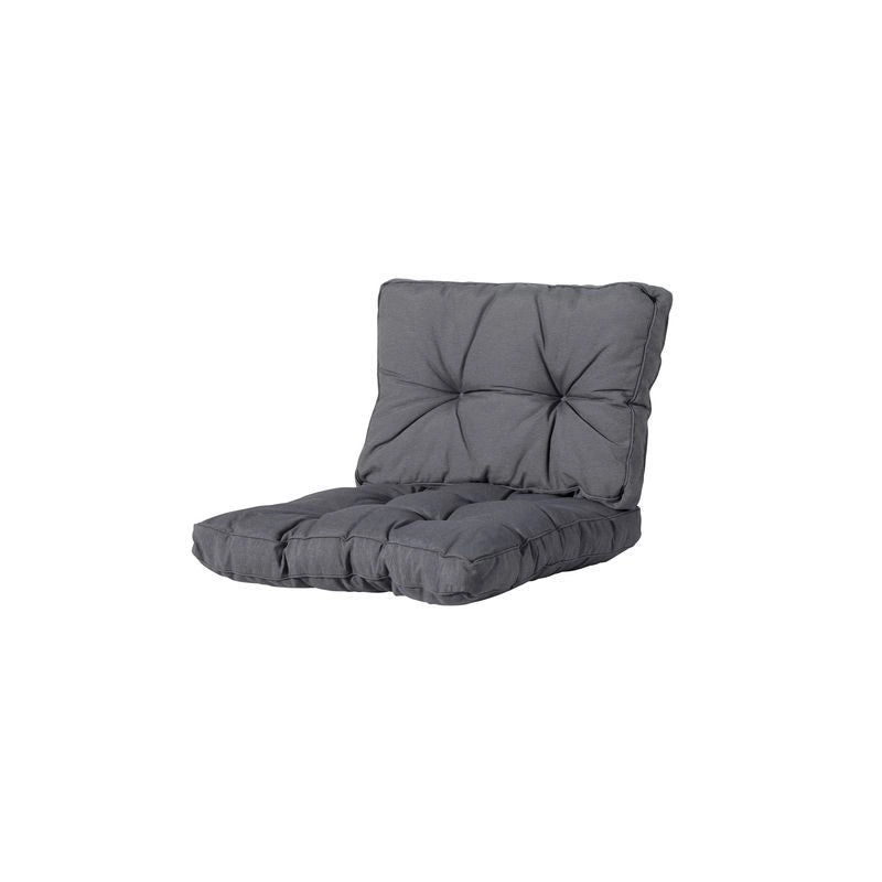 Coussin PANAMA 60 x 43 cm - MADISON SÃ©rie Florance - Gris