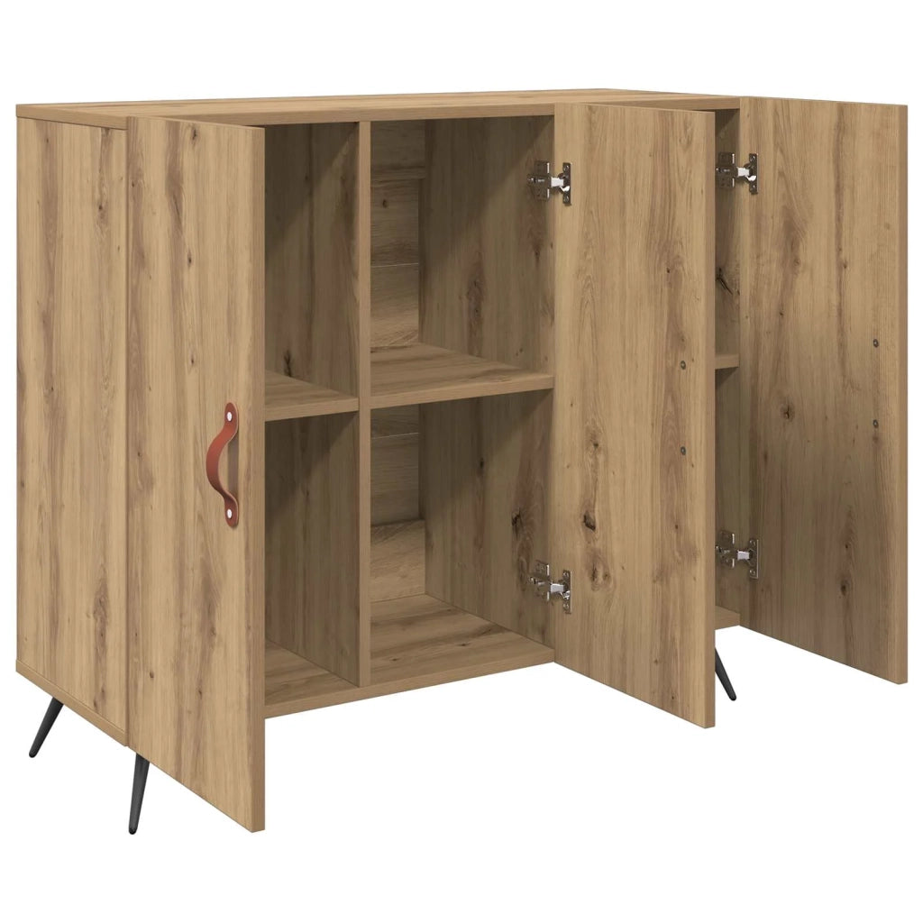 Credenza Rovere artigianale 89,5 x 34 x 80 cm Legno multistrato 879577