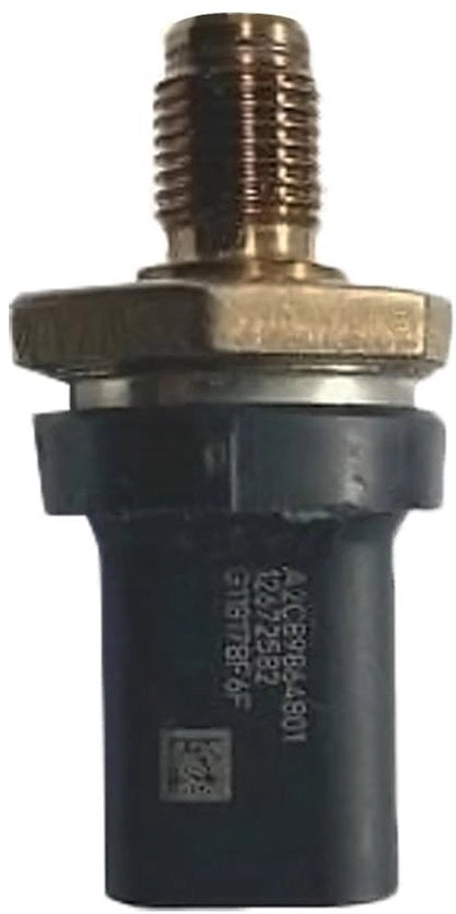 Sensore di pressione del carburante compatibile con Opel/Vauxhall - Materiale plastico/metallo - Numero di pezzo 12672582 - Nero/bruno - Adatto per Astra/Insignia/Mokka - Sensore di carburante