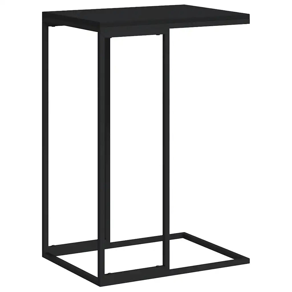 Tavolino da Salotto Nero 40x30x59 cm in Legno Multistrato 336130