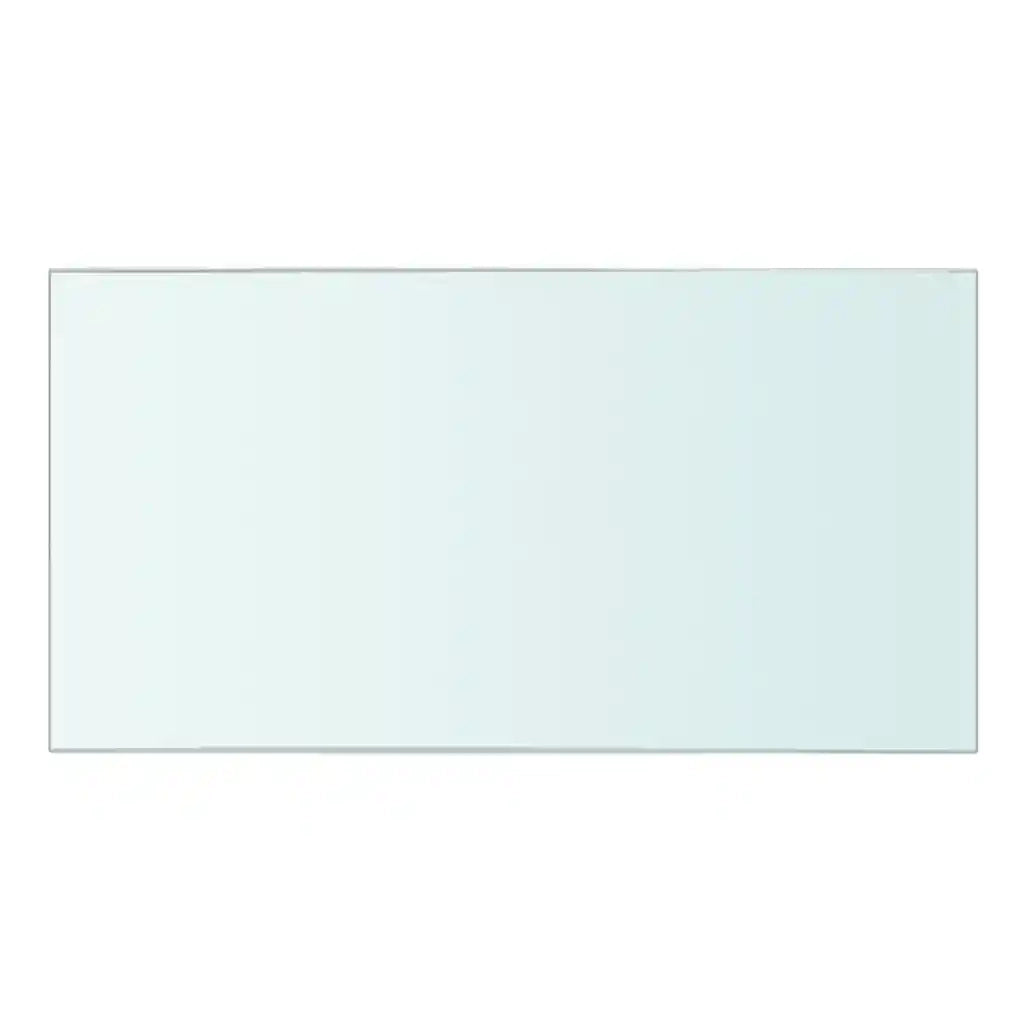 Mensole in Vetro Trasparente 2 pz 30x12cm 3051547