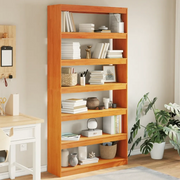 Libreria/Divisorio 100x30x199,5 cm in Legno Massello di Pino 844136