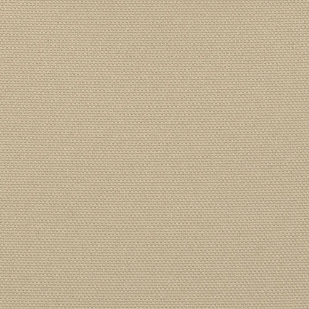 Parasole a Vela Oxford Rettangolare 6x7 m Beige