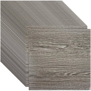 Pavimentazione in PVC a scelta fissa 40 pezzi - Autoadesivo - Antiscivolo - Impermeabile - Pannelli decorativi - 30 cm x 30 cm - Tegoli in vinile