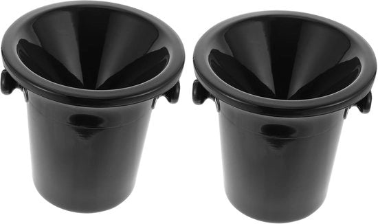 Emicemmer a Doppia Parete con Coperchio - Emicemmer per Bottiglie di Birra - Emicemmer per Champagne - Emicemmer Grande - Emicemmer con Maniglia - Ideale per Degustazioni di Vino - Emicemmer