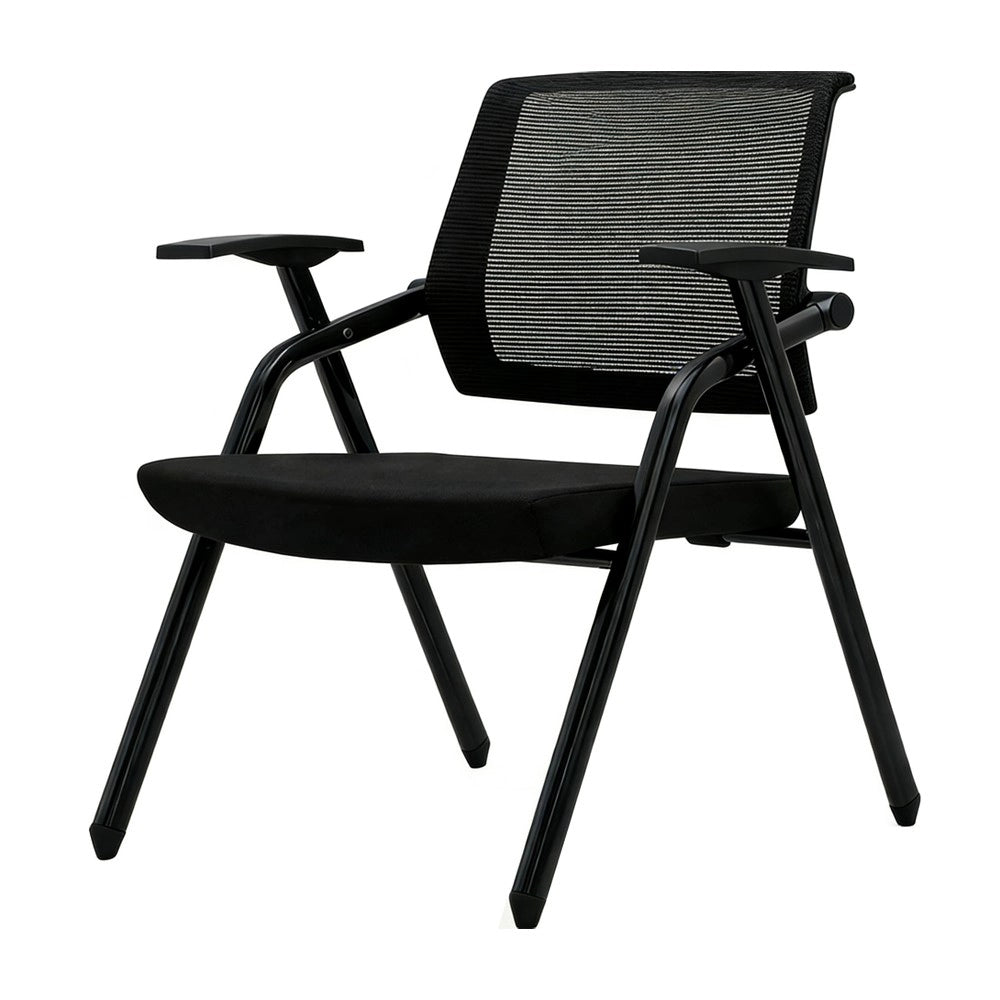 Sedia da Ufficio Fabula con Schienale in Rete e Gambe in metallo nero
