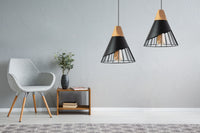 Lampada Da Soffitto Pensile Scandinavo Metallo APP223-1CP