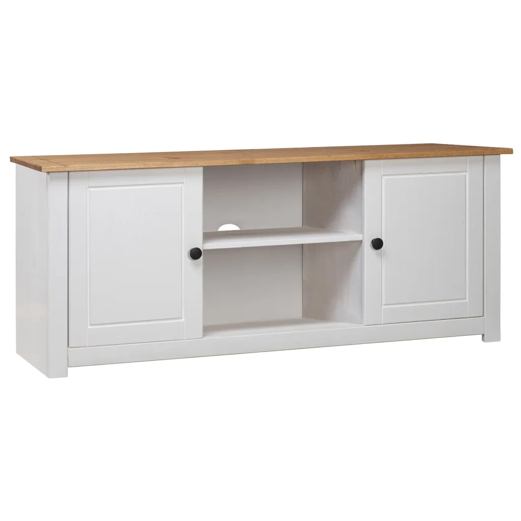Mobile TV 120x40x50 cm in Legno Massello di Pino Panama Range cod mxl 14680