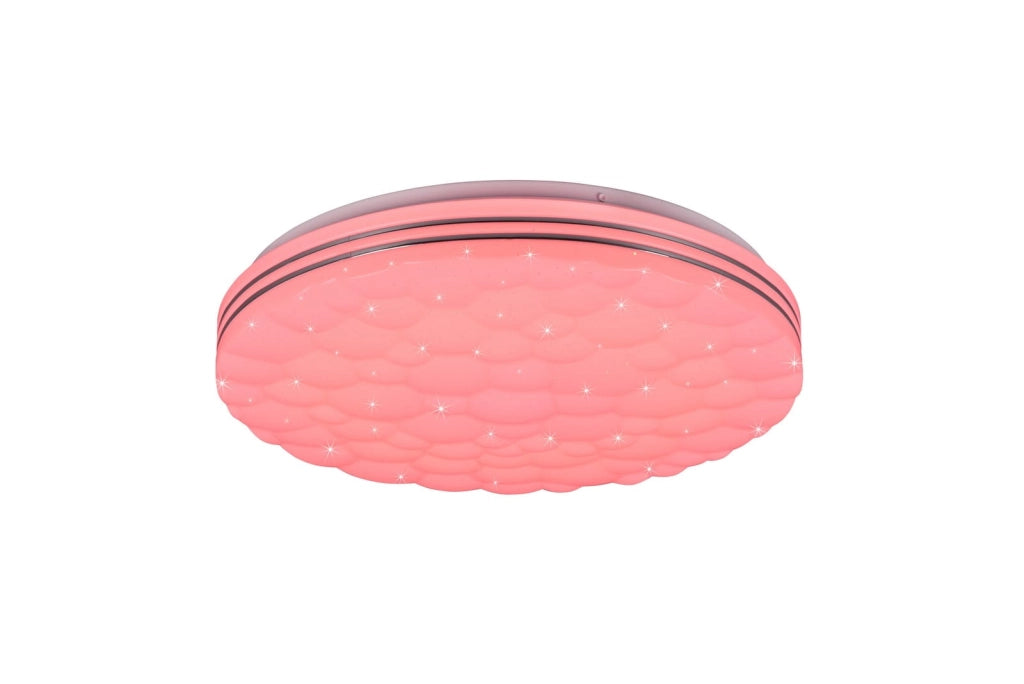 Plafoniera LED RL TIGER 38 cm bianca RGB CCT 22W IP20