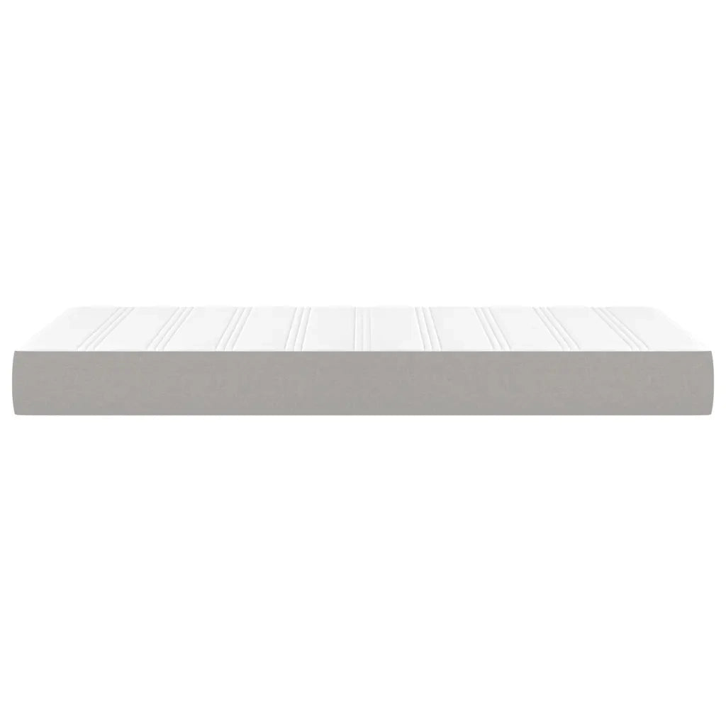 Materasso a Molle Insacchettate Grigio Chiaro 80x200x20 cm cod mxl 52532