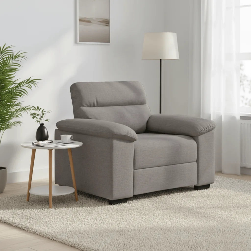 Poltrona Tortora 60 cm in Tessuto