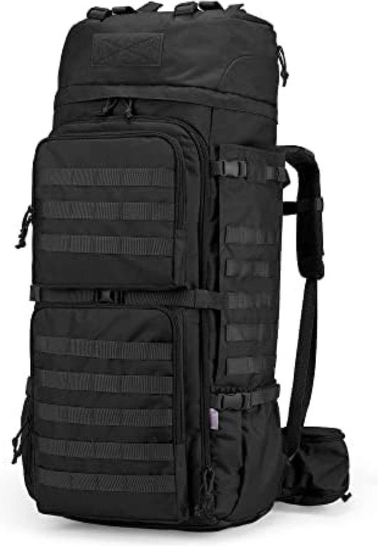 Zaino militare - Zaino leggero - Zaino tattico - Zaino leggero - Zaino  - 23D x 35B x 82H cm - 75L - Nero