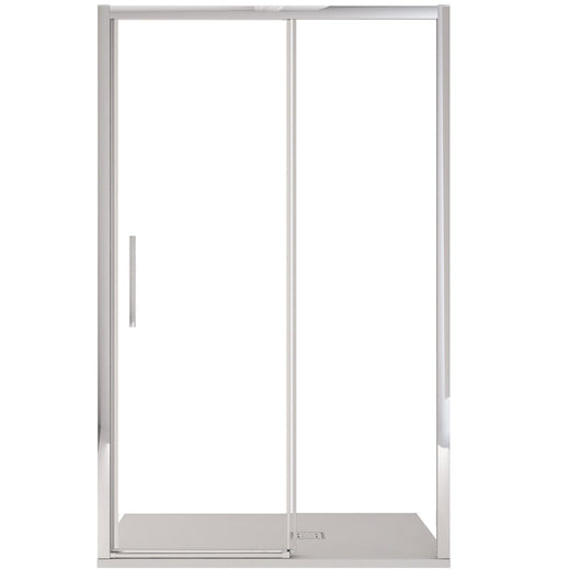 Porta Parete Doccia 140 cm 1 Anta Scorrevoe in Cristallo Trasparente 6mm H195 Bonussi Eliane