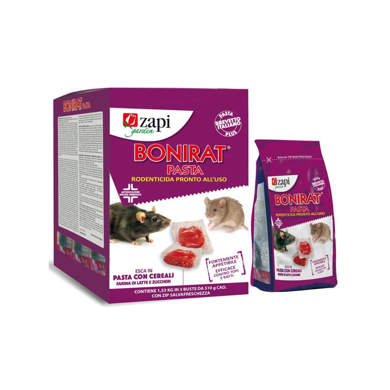 Esca Topi Pasta Biocida Bonirat G 150 Zapi