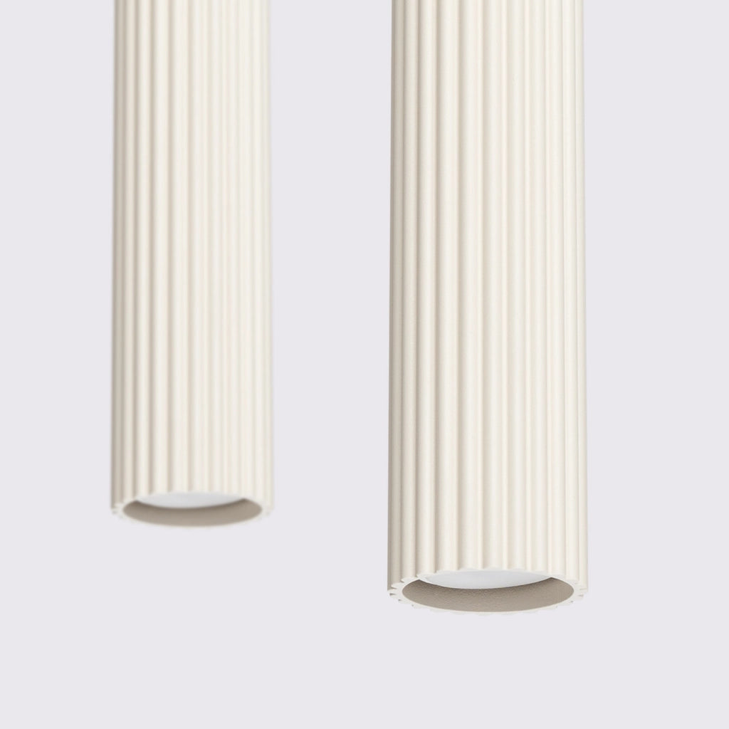 Lampada a sospensione beige GRAVIO 2 luci GU10 Pure Lume
