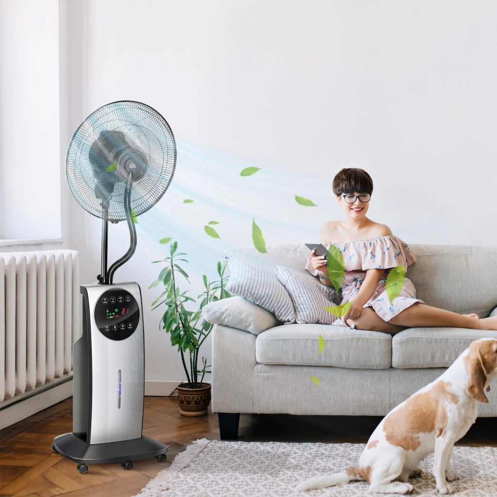 Ventilatore nebulizzatore 90 W ¨C zephmum ¨C grigio nero