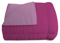 Trapunta Invernale Singola Doubleface 300gr Lilla/Fuxia
