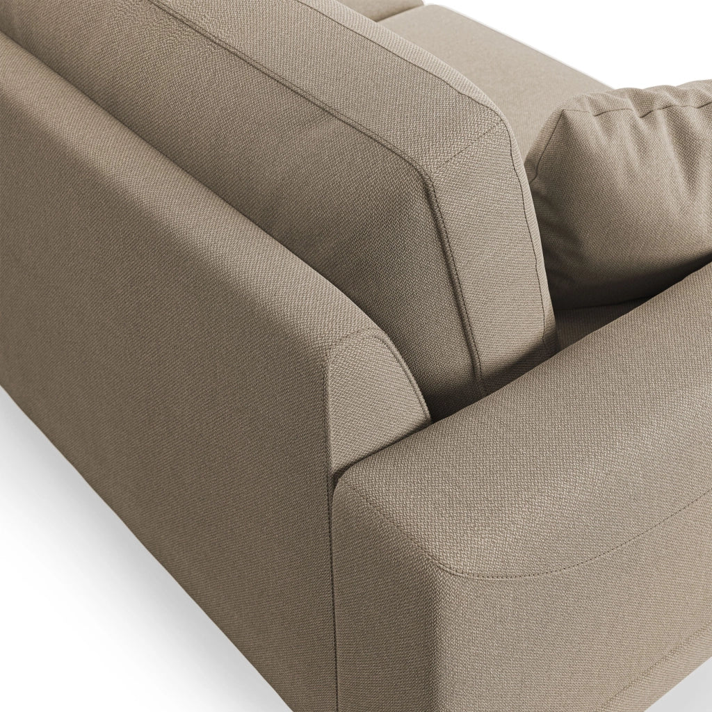 Dorian Divano moderno in tessuto morbido antimacchia T05 218 cm beige