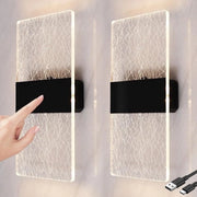 Lampada da Parete Ricaricabile - Lampada da Parete Ricaricabile per Interni - Per Camera da Letto, Corridoio e Scale - Inclusa Batteria Ricaricabile