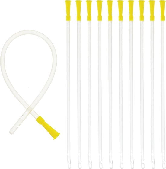 Set di ausili per fissaggio flessibili - Pacchetto da 10 - Materiale morbido con punta rotonda - Lunghezza 40 cm - Misura universale per irrigatori