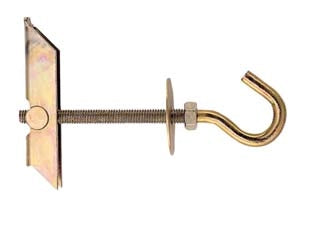 ANCORA A SOFFITTO IN ACCIAIO KDH- - KDH6 vite ø 6x100 (A) mm.14 portata Kg.100 - 20 pezzi FISCHER