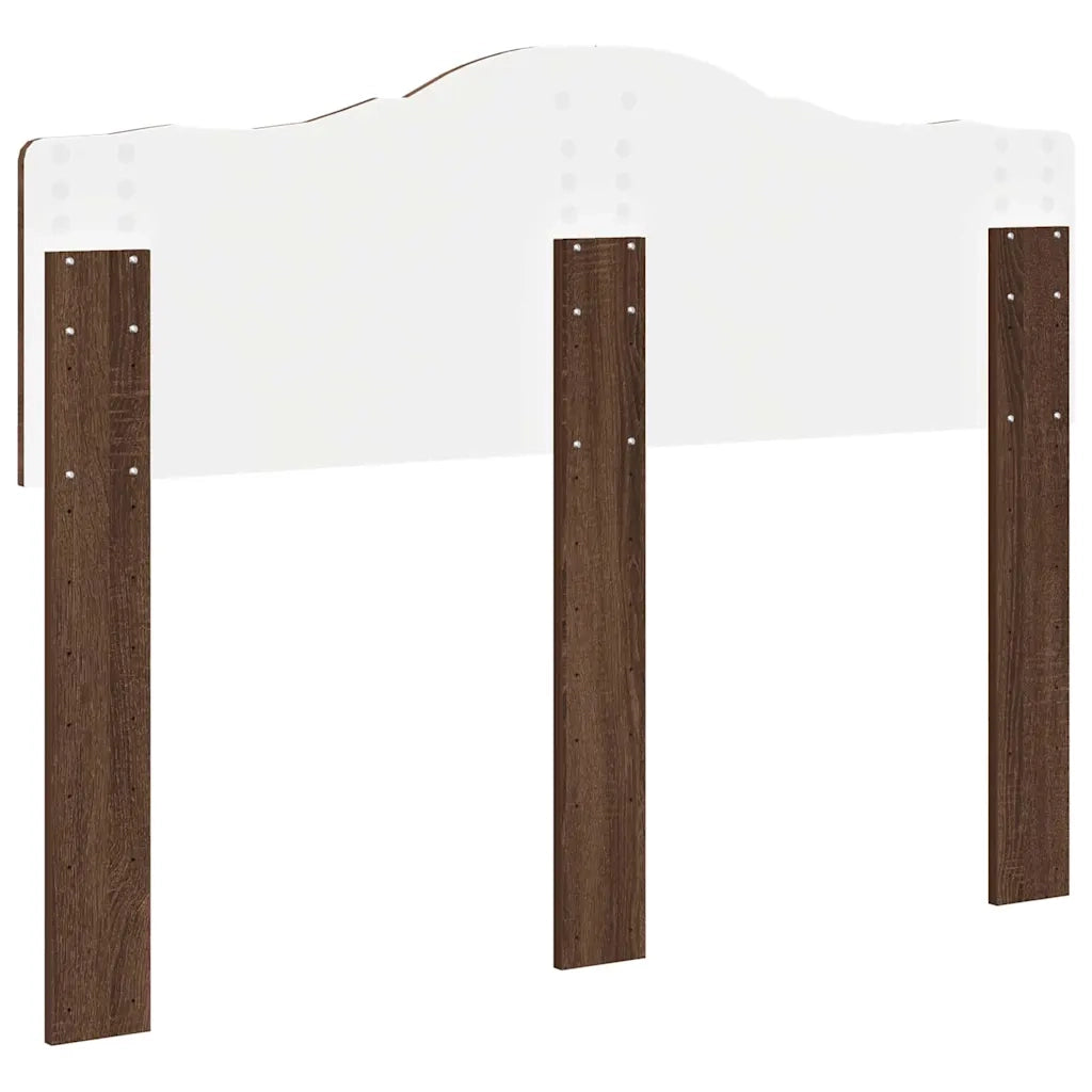 Testiera-Testata-Testiera Decorativa Rovere Marrone 120 cm Legno multistrato 119815