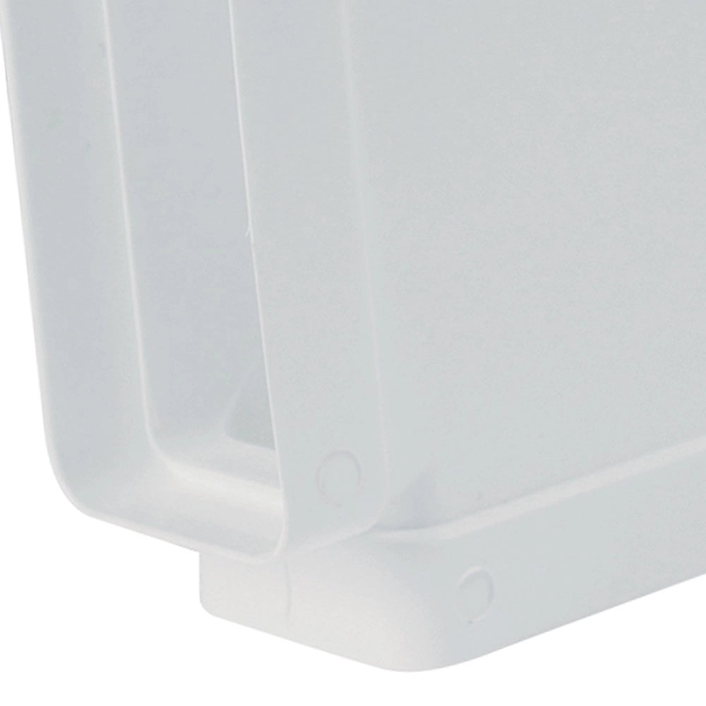 Gomito 90 gradi rettangolare orizzontale 55x100 mm bianco per cappe